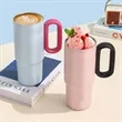 24oz Colorful Insulated Mug with Handle Dual Lid | https://www.bestnamebadges.com