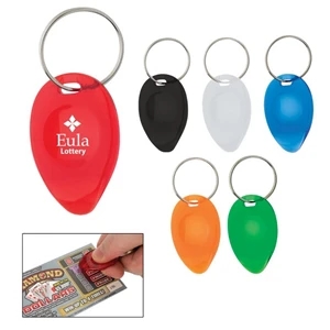 Drop Shape Lottery Scratcher