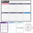 Magnetic Dry Erase Memo Board Fridge Sticker with Logo | https://www.bestnamebadges.com