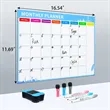 Magnetic Dry Erase Memo Board Fridge Sticker with Logo | https://www.bestnamebadges.com