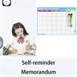Magnetic Dry Erase Memo Board Fridge Sticker with Logo | https://www.bestnamebadges.com