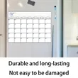 Magnetic Dry Erase Memo Board Fridge Sticker with Logo | https://www.bestnamebadges.com
