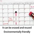 Magnetic Dry Erase Memo Board Fridge Sticker with Logo | https://www.bestnamebadges.com