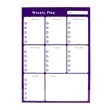 Magnetic Dry Erase Memo Board Fridge Sticker with Logo | https://www.bestnamebadges.com
