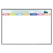 Magnetic Dry Erase Memo Board Fridge Sticker with Logo | https://www.bestnamebadges.com