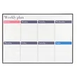 Magnetic Dry Erase Memo Board Fridge Sticker with Logo | https://www.bestnamebadges.com