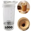 Automatic Self Stirring Cup Custom Logo Mixing Mug | https://www.bestnamebadges.com