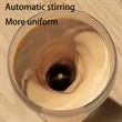Automatic Self Stirring Cup Custom Logo Mixing Mug | https://www.bestnamebadges.com