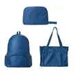 Foldable Backpack Convertible Travel Tote Custom Logo | https://www.bestnamebadges.com