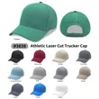 6 Panels performance Quick Dry Golf perforated Trucker Cap | https://www.bestnamebadges.com