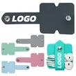 Custom Logo Earphone Cord Organizer Compact Holder | https://www.bestnamebadges.com