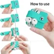 Custom Logo Earphone Cord Organizer Compact Holder | https://www.bestnamebadges.com