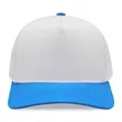 5 Panel performance/perforated mesh trucker cap | https://www.bestnamebadges.com