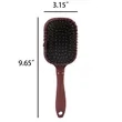 Custom Paddle Cushion Hair Brush With Logo Comfortable | https://www.bestnamebadges.com