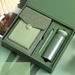 Gift Set With Notebook In PU Cover Pen And thermos cup | https://www.bestnamebadges.com