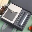 Gift Set With Notebook In PU Cover Pen And thermos cup | https://www.bestnamebadges.com