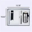 Executive Gift Set With Notebook Tumbler Pen And USB Drive | https://www.bestnamebadges.com