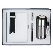 Executive Gift Set With Notebook Tumbler Pen And USB Drive | https://www.bestnamebadges.com