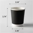 Customizable 10oz Disposable Paper Cup for Parties Events | https://www.bestnamebadges.com