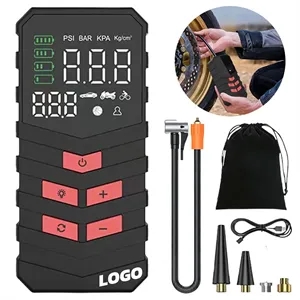 Portable Electric Air Pump for Car Bike Multi Device Use