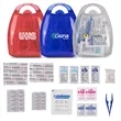 25pc Medium First Aid Kit in Press-Open Case | https://www.bestnamebadges.com