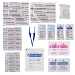 25pc Medium First Aid Kit in Press-Open Case | https://www.bestnamebadges.com