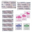 14pc First Aid Kit in Soft Zipper Pouch with Carabiner | https://www.bestnamebadges.com