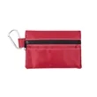 14pc First Aid Kit in Soft Zipper Pouch with Carabiner | https://www.bestnamebadges.com