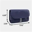 Roll Up Cosmetic Bag Compact Organizer for Travel Daily Use | https://www.bestnamebadges.com