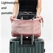Portable Travel Blanket with Packing Bag Compact Cozy | https://www.bestnamebadges.com