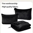 Portable Travel Blanket with Packing Bag Compact Cozy | https://www.bestnamebadges.com