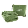 Portable Travel Blanket with Packing Bag Compact Cozy | https://www.bestnamebadges.com