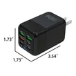25W 6 Port USB Charger Fast Charging for Multiple Devices | https://www.bestnamebadges.com