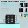 25W 6 Port USB Charger Fast Charging for Multiple Devices | https://www.bestnamebadges.com