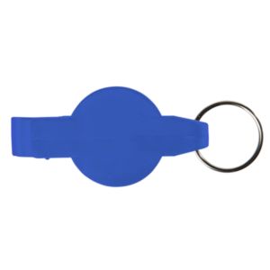 Round Bottle Opener Beverage Wrench Keychain