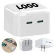 25W Foldable Charger Dual USB Ports Compact and Portable | https://www.bestnamebadges.com