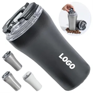 12.85OZ Stylish Insulated Tumbler With Lid Custom Logo
