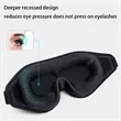 Customizable Sleep Mask Comfortable Travel Everyday Use | https://www.bestnamebadges.com