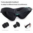 Customizable Sleep Mask Comfortable Travel Everyday Use | https://www.bestnamebadges.com
