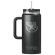 RTIC 64oz Ringed Stainless Steel Ceramic Lined Travel Mugs | https://www.bestnamebadges.com