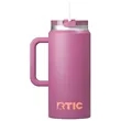 RTIC 64oz Ringed Stainless Steel Ceramic Lined Travel Mugs | https://www.bestnamebadges.com
