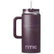 RTIC 64oz Ringed Stainless Steel Ceramic Lined Travel Mugs | https://www.bestnamebadges.com