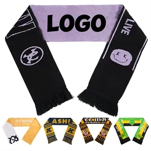 Fan Sports Team Scarf With Customizable Design