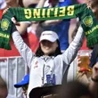 Fan Sports Team Scarf With Customizable Design | https://www.bestnamebadges.com