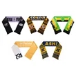Fan Sports Team Scarf With Customizable Design | https://www.bestnamebadges.com