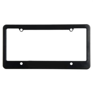 License Plate Frame (4 Holes - Straight Bottom)