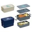 Canteen Stackable Lunch Box With Utensils | https://www.bestnamebadges.com