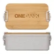 Chuckwagon Stackable Lunch Box With Bamboo Lid & Utensils | https://www.bestnamebadges.com