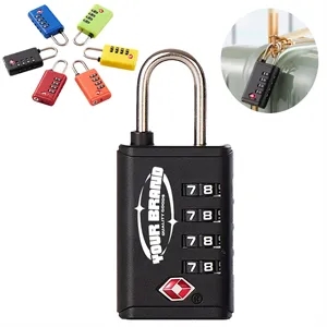 TSA 4 Digit Travel Suitcase Code Padlock Luggage Locks