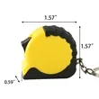 Portable Mini Retractable Measuring Tape Tool With Keychain | https://www.bestnamebadges.com